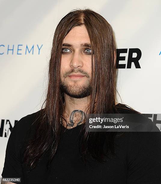 Actor Weston Coppola Cage attends a screening of "The Runner" at TCL Chinese 6 Theatres on August 5, 2015 in Hollywood, California.