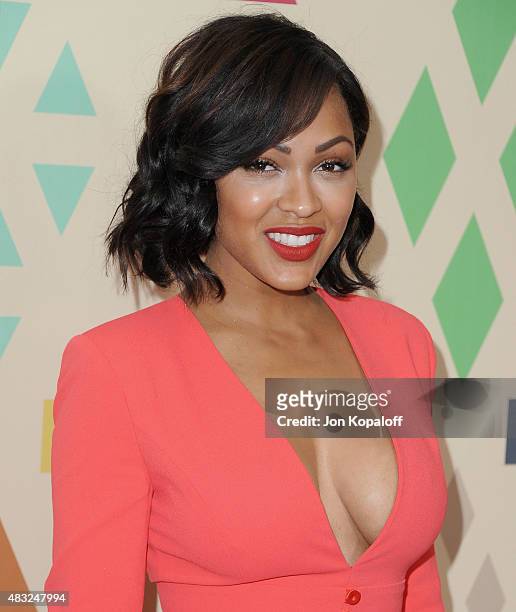 Actress Meagan Good arrives at the 2015 Summer TCA Tour FOX All-Star Party at Soho House on August 6, 2015 in West Hollywood, California.
