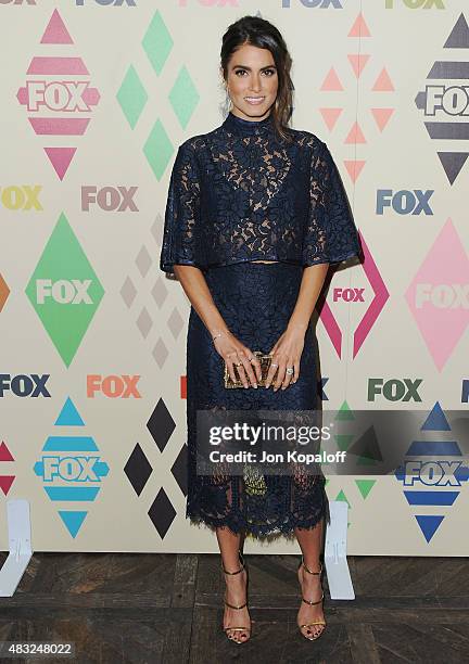 Actress Nikki Reed arrives at the 2015 Summer TCA Tour FOX All-Star Party at Soho House on August 6, 2015 in West Hollywood, California.