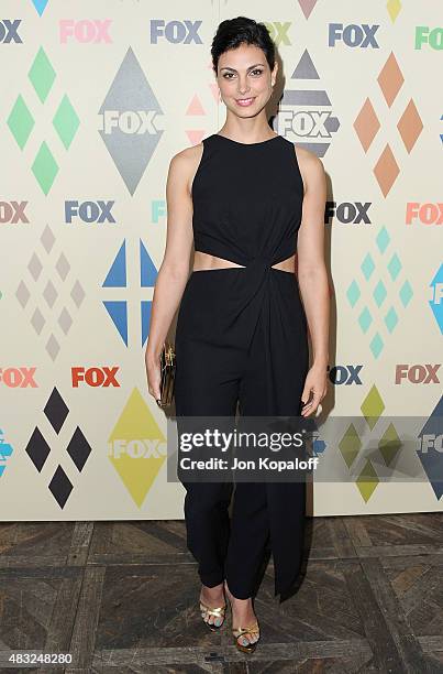 Actress Morena Baccarin arrives at the 2015 Summer TCA Tour FOX All-Star Party at Soho House on August 6, 2015 in West Hollywood, California.
