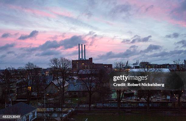 The coal burning Svanemoellevaerket, or Swan Mill, power plant is viewed March 17, 2014 in Copenhagen, Denmark.