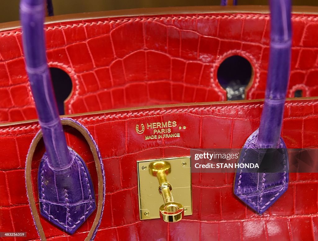 US-FRANCE-FASHION-LUXURY-BAGS-AUCTION