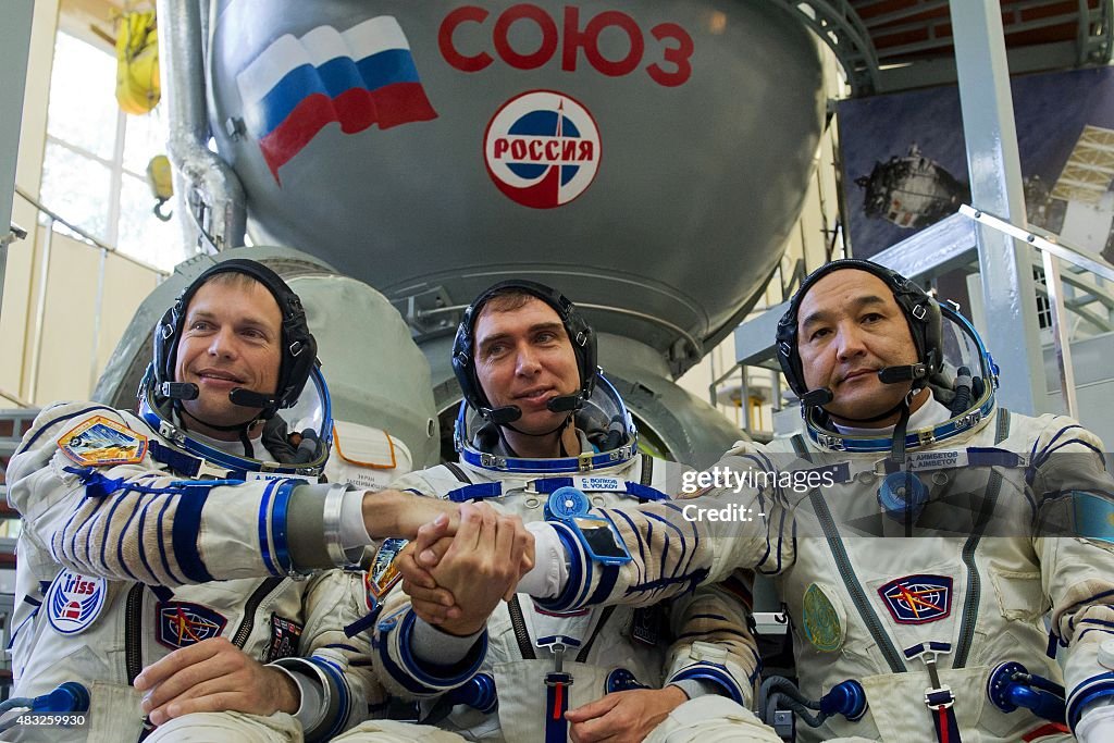 RUSSIA-DENMARK-KAZAKHSTAN-ISS-SPACE