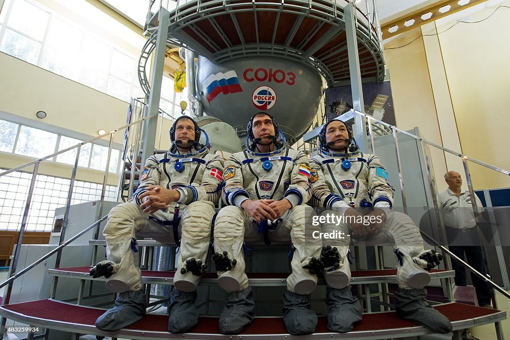 RUSSIA-DENMARK-KAZAKHSTAN-ISS-SPACE