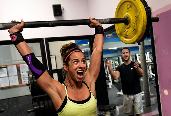 Nate Ruhl Kelly Plush, left, and her boyfriend and trainer Nate Ruhl, right ...