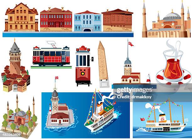 istanbul - pera 幅插畫檔、美工圖案、卡通及圖標