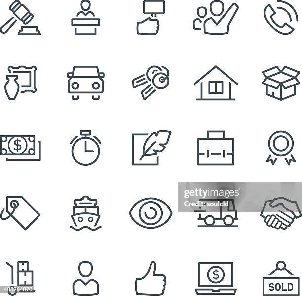 auktions-symbole - bids stock-grafiken, -clipart, -cartoons und -symbole