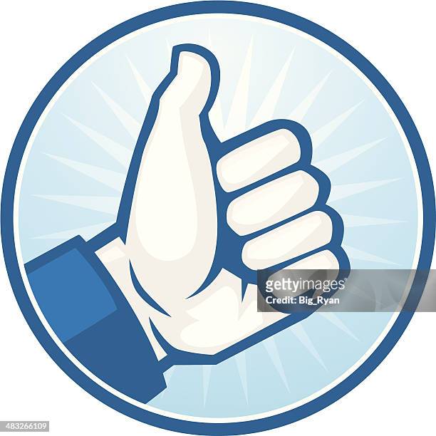 like thumbs up - thumbs up stock illustrations