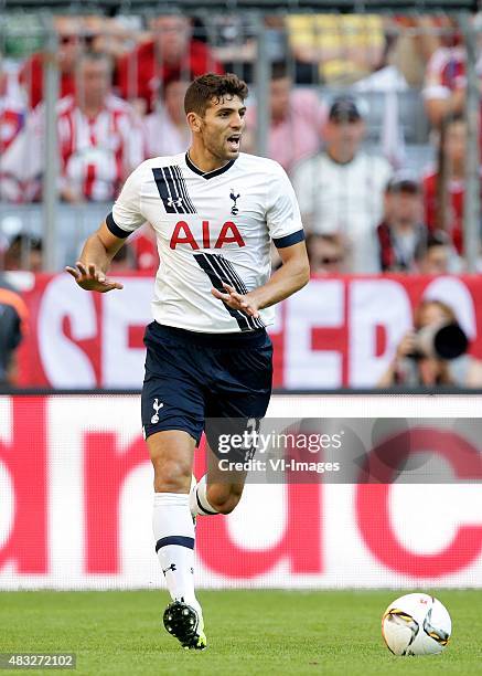 Frederico Fazio of Tottenham Hotspur during the AUDI Cup bronze final match between Tottenham Hotspur and AC Milan on August 5, 2015 at the Allianz...