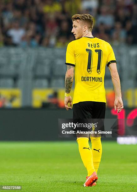 Marco Reus of Borussia Dortmund during the UEFA Europa League: Third Qualifying Round 2nd Leg match between Borussia Dortmund and Wolfsberg at Signal...