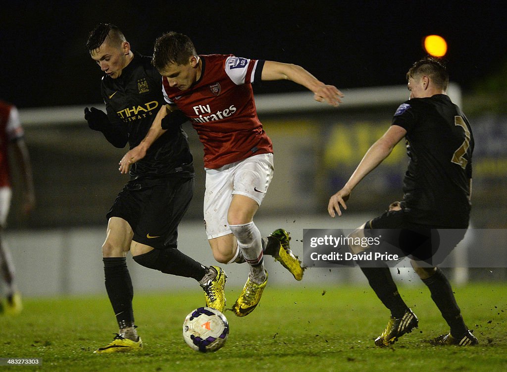 Barclays Premier U21 League: Arsenal v Manchester City