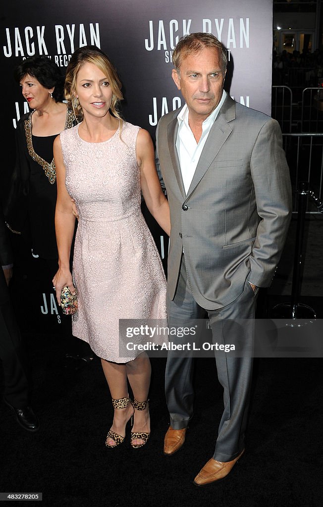 Premiere Of Paramount Pictures' "Jack Ryan: Shadow Recruit" - Arrivals