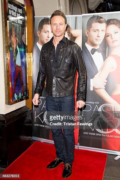 Ian Waite attends the VIP preview evening for "Katya & Pasha" at Lyric Theatre on April 7, 2014 in London, England.