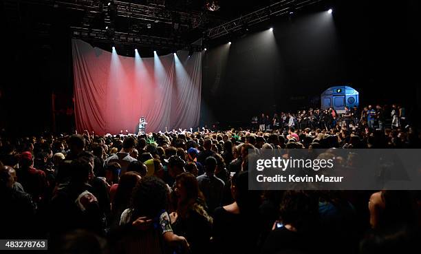 Lady Starlight performs onstage at Roseland Ballroom on April 7, 2014 in New York City.