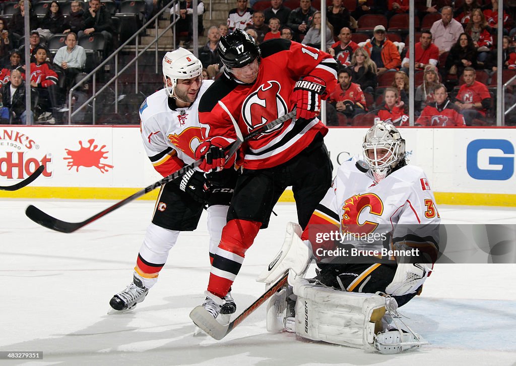 Calgary Flames v New Jersey Devils