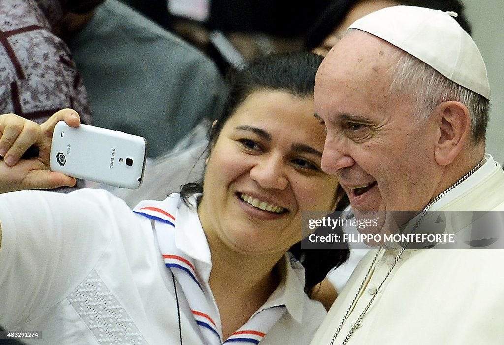 VATICAN-RELIGION-POPE-AUDIENCE