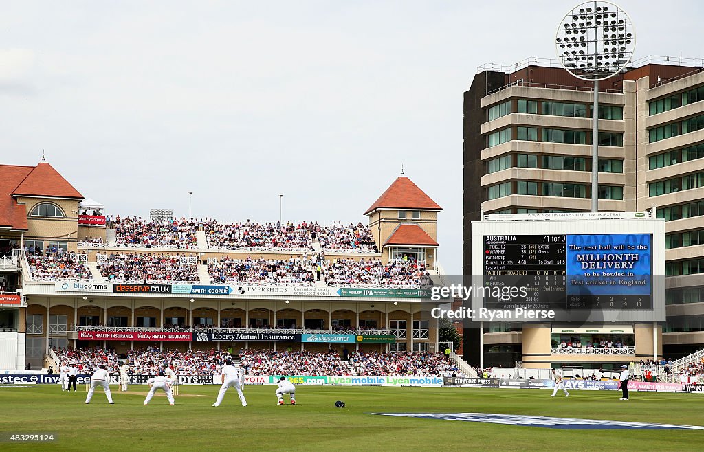 England v Australia: 4th Investec Ashes Test - Day Two