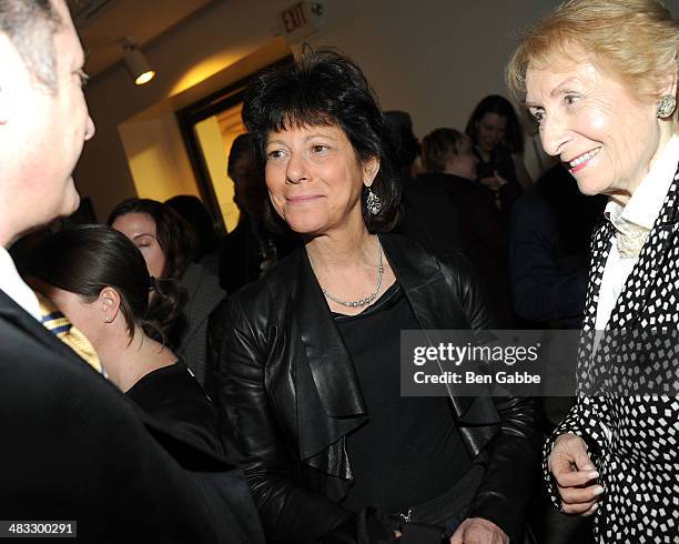 Producer Karen Goodman attends HBO's YoungArts MasterClass: Anna Deavere Smith Screening At The Metropolitan Museum Of Art on April 7, 2014 in New...