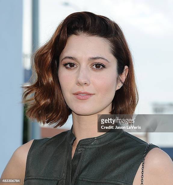 Actress Mary Elizabeth Winstead attends the BCBG Max Azria Resort 2016 collections at Samuel Freeman Gallery on August 6, 2015 in Los Angeles,...