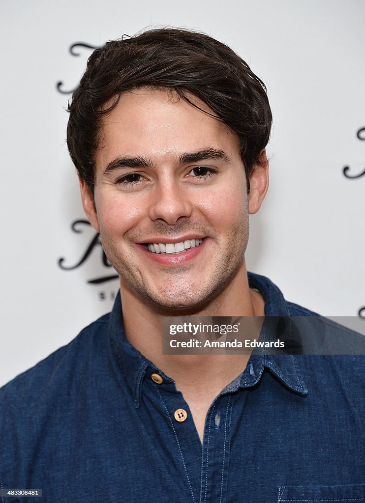 Actor Jayson Blair arrives at the Recycle Across America benefit