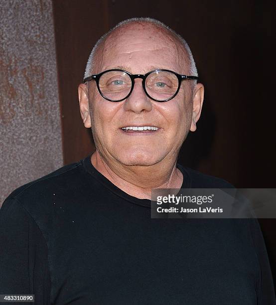 Designer Max Azria attends the BCBG Max Azria Resort 2016 collections at Samuel Freeman Gallery on August 6, 2015 in Los Angeles, California.