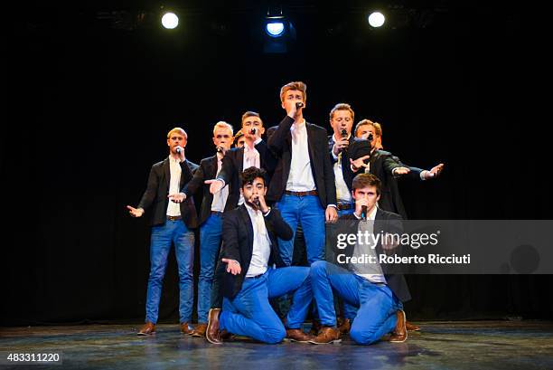 All the King's Men perform at C-Venues press launch during the first day of Edinburgh Festival Fringe at C-Venues on August 7, 2015 in Edinburgh,...