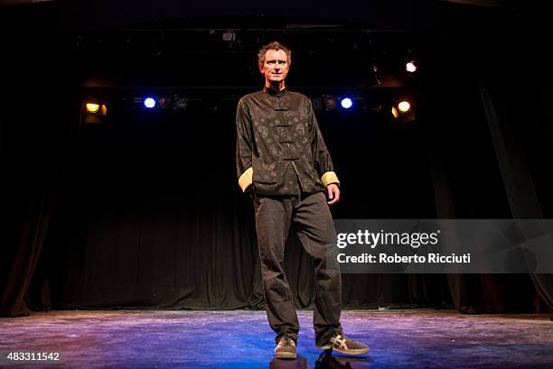 Sean McCann performs 'The School of Night: Rhapsodes' at C-Venues press launch during the first day of Edinburgh Festival Fringe at C-Venues on...