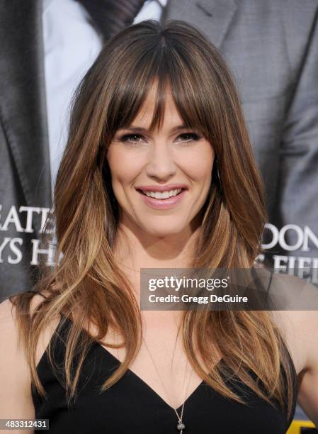 Actress Jennifer Garner arrives at the Los Angeles premiere of "Draft Day" at Regency Village Theatre on April 7, 2014 in Westwood, California.