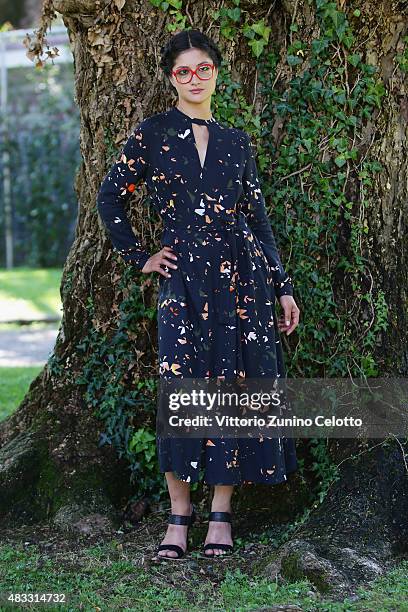 Actress Dorna Dibaj attends Paradise photocall on August 7, 2015 in Locarno, Switzerland.