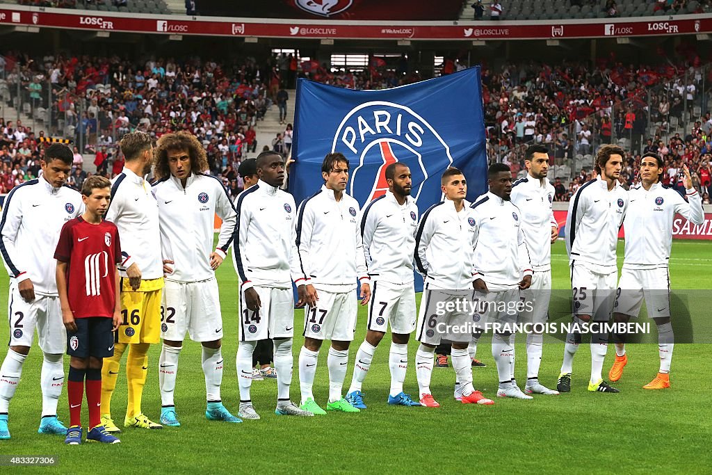 FBL-FRA-LIGUE1-LIILLE-PSG