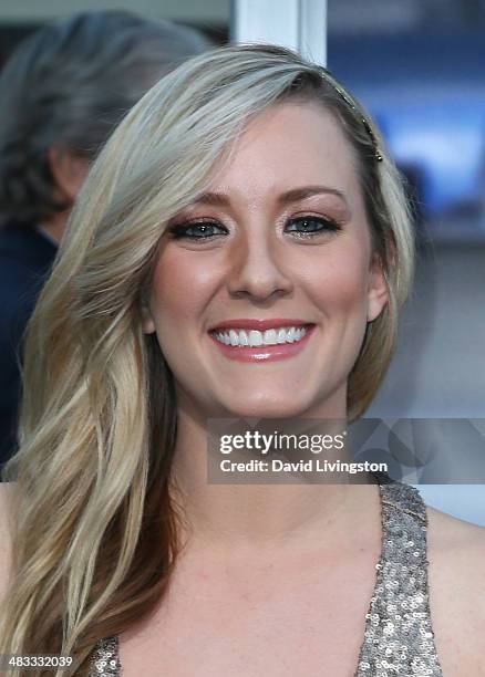 Actress Kristen Quintrall attends the premiere of Summit Entertainment's "Draft Day" at the Regency Village Theatre on April 7, 2014 in Los Angeles,...