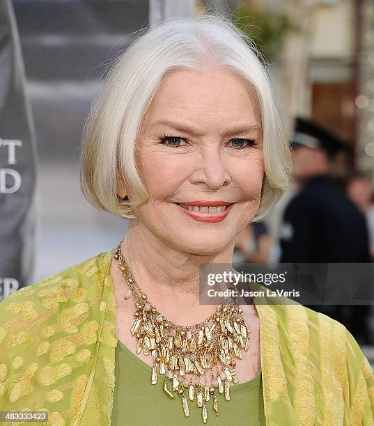 Actress Ellen Burstyn attends the premiere of "Draft Day" at Regency Bruin Theatre on April 7, 2014 in Los Angeles, California.