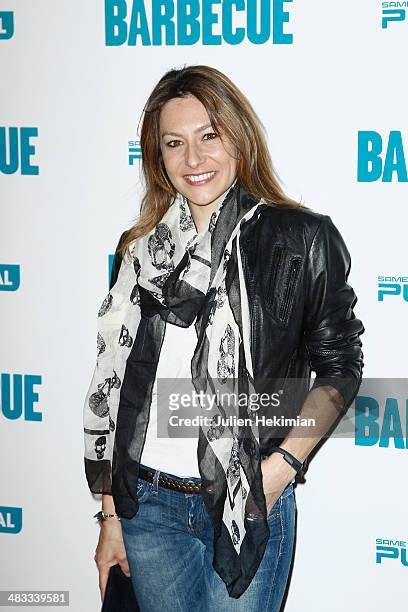 Actress Shirley Bousquet attends the 'Barbecue' Premiere at Cinema Gaumont Capucine on April 7, 2014 in Paris, France.