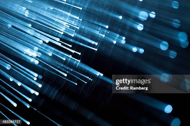 digital communication - fiber optic stock pictures, royalty-free photos & images