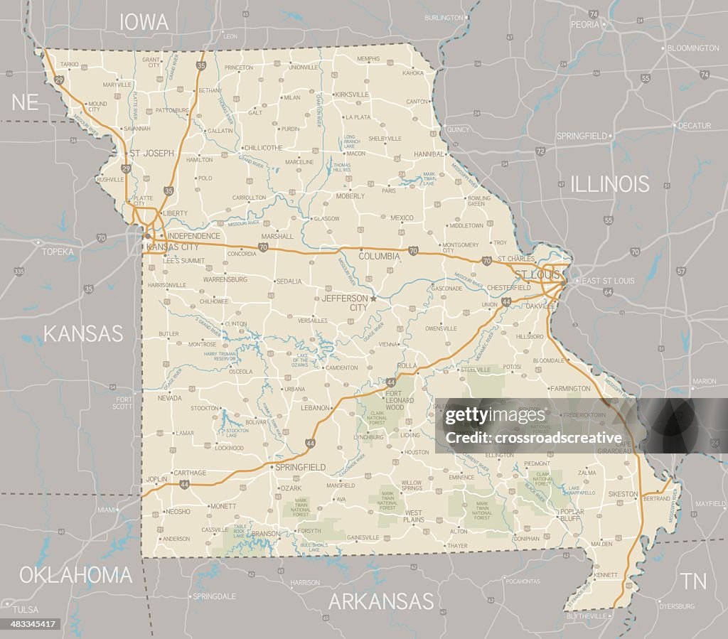 Missouri Map