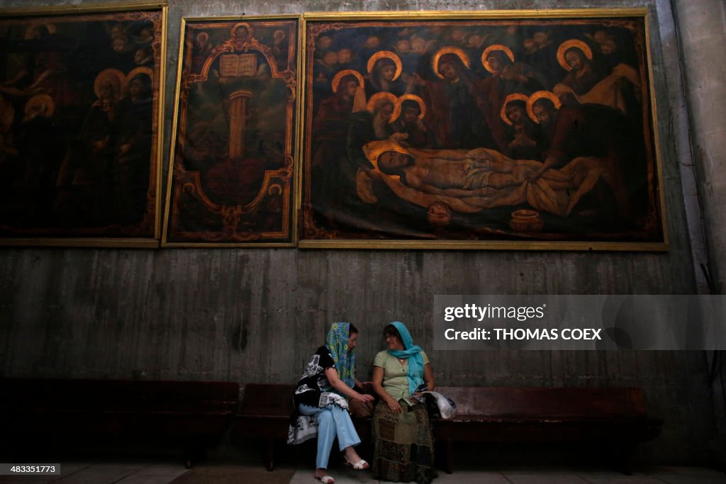 ISRAEL-JERUSALEM-RELIGION-HERITAGE-HOLY SEPULCHRE