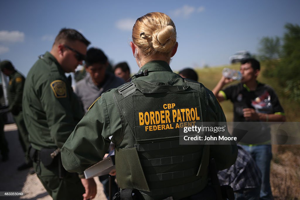 Customs And Border Protection Agents Patrol Near U.S.-Mexico Border