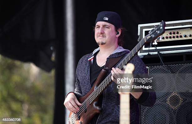 George Gekas of The Revivalists performs at the Panhandle Stage during day 1 of the 2015 Outside Lands Music And Arts Festival at Golden Gate Park on...
