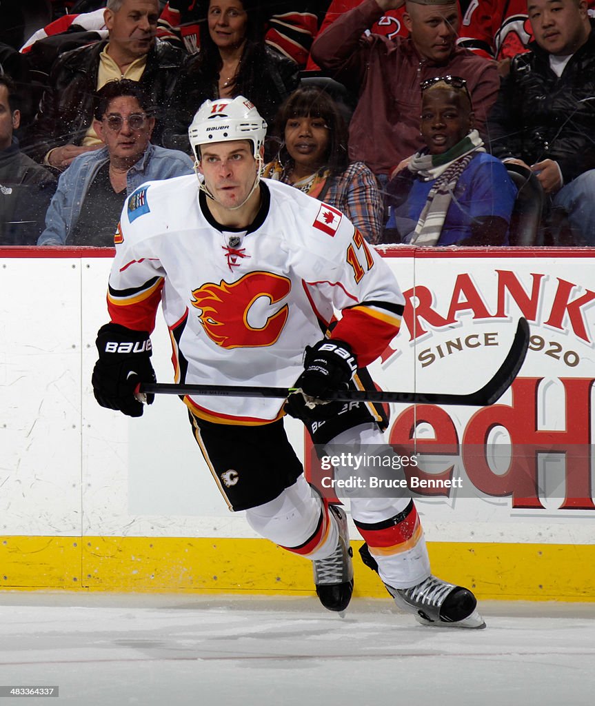 Calgary Flames v New Jersey Devils