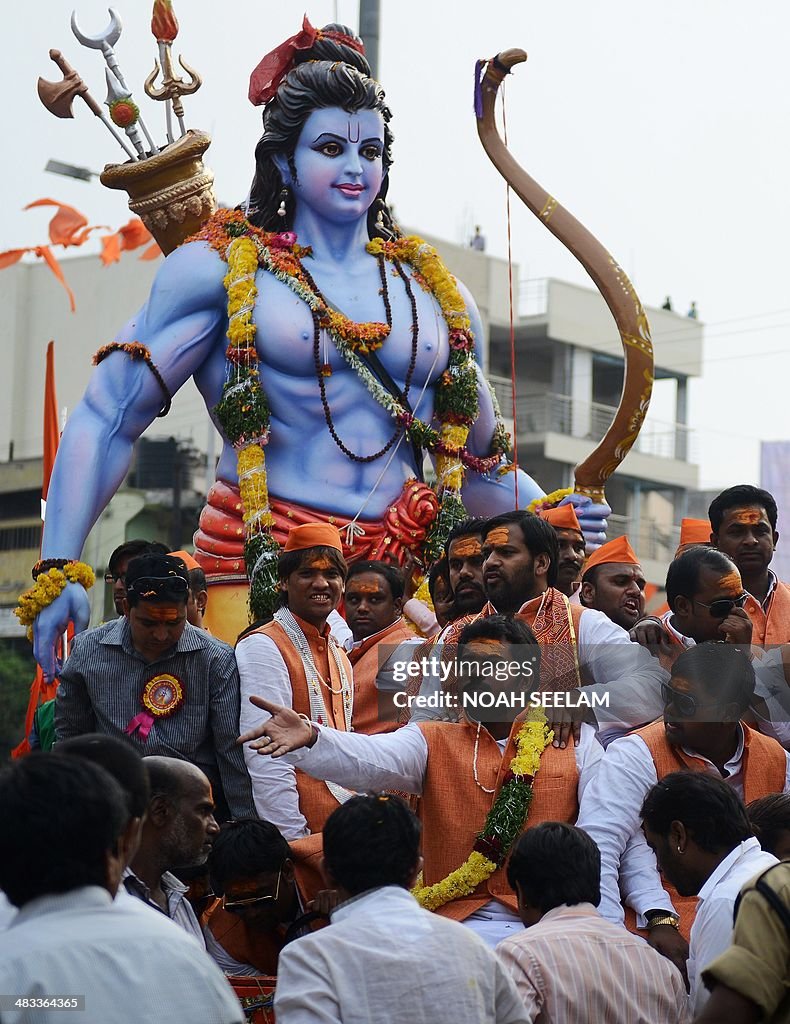 INDIA-RELIGION-HINDU-FESTIVAL