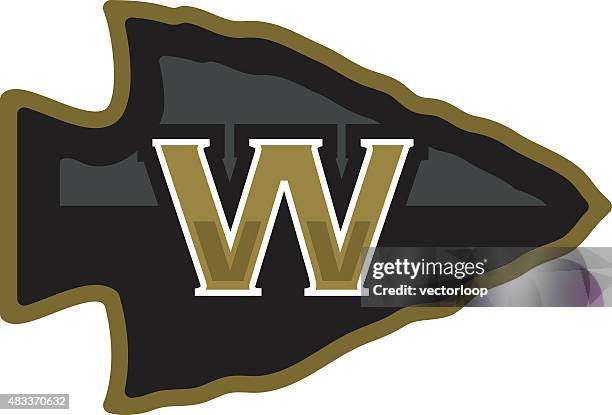 arrowhead - nordamerikanisches indianervolk stock-grafiken, -clipart, -cartoons und -symbole