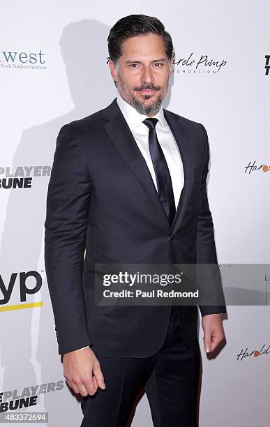 Actor Joe Manganiello attends the 15th Annual Harold And Carole Pump Foundation Gala at the Hyatt Regency Century Plaza on August 7, 2015 in Los...