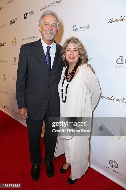 Basketball player Paul Westphal and Cindy Westphal attend the 15th annual Harold & Carole Pump Foundation gala at the Hyatt Regency Century Plaza on...