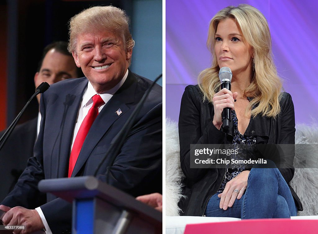 (FILE PHOTO) Donald Trump Vs Megyn Kelly