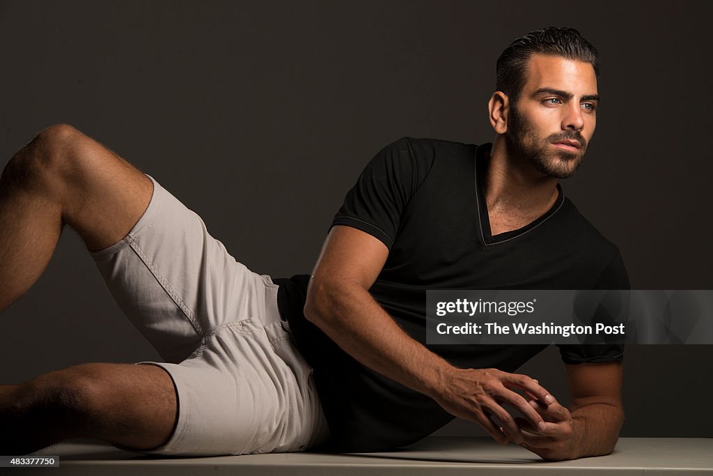 Nyle DiMarco the first deaf contestant to ever appear on America's Next Top Model.