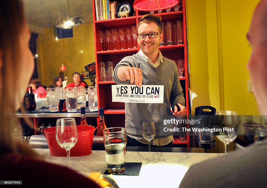 At Cheestique, in Del Ray, Virginia, misunderstood wines are paired with great cheeses at a after hours food class.