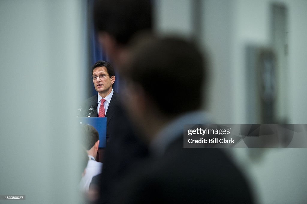 House Majority Leader Eric Cantor...