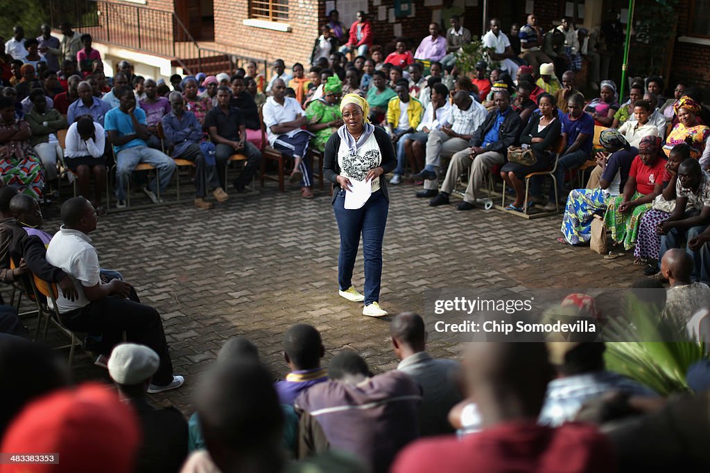 Rwandans Hold Community Meetings To Discuss 1994 Genocide