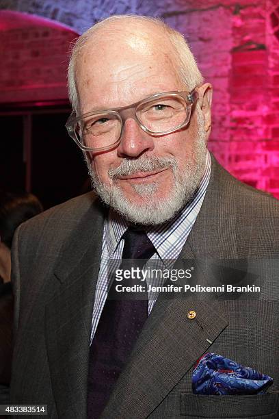 Leo Schofield at the opening night of 'The Present' at Sydney Theatre Company on August 8, 2015 in Sydney, Australia.