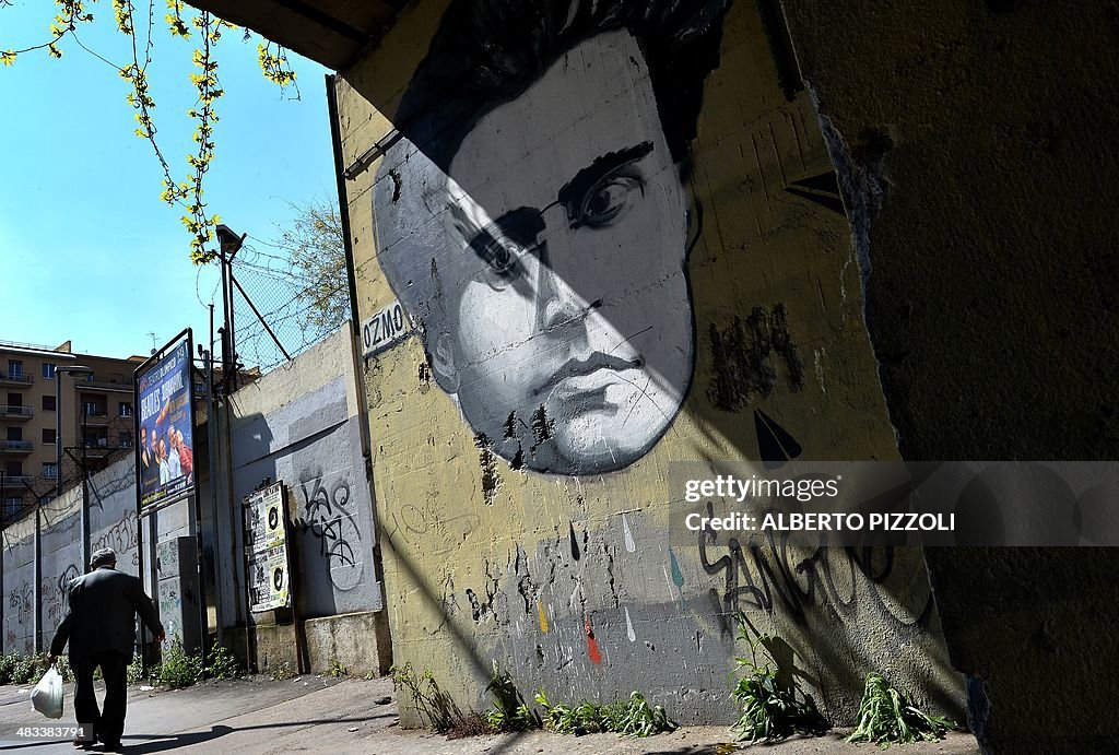 ITALY-ROME-STREET-ART